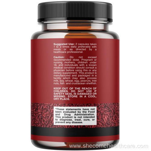 Red Yeast Rice with CoQ10 Supplement for adult